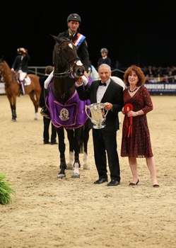 Karel Cox crowned the Leading Showjumper of the Year at Horse of the Year Show 2018